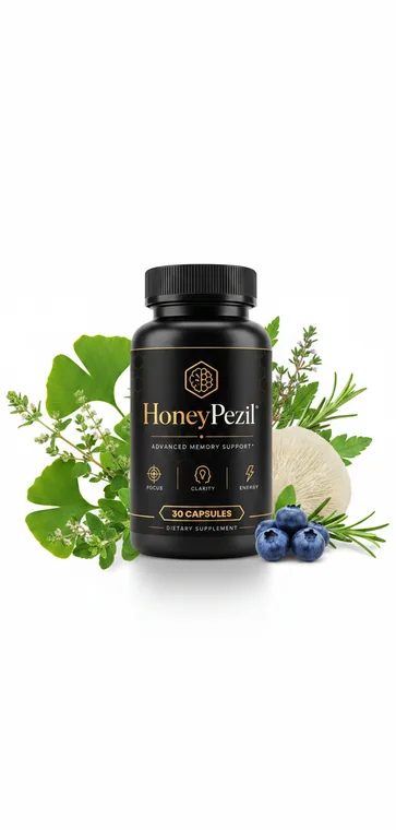 Buy HoneyPezil advanced memory support - official bottle on sale