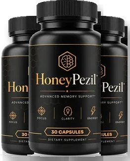 Buy HoneyPezil 3 bottle package - 90 day supply, free US shipping