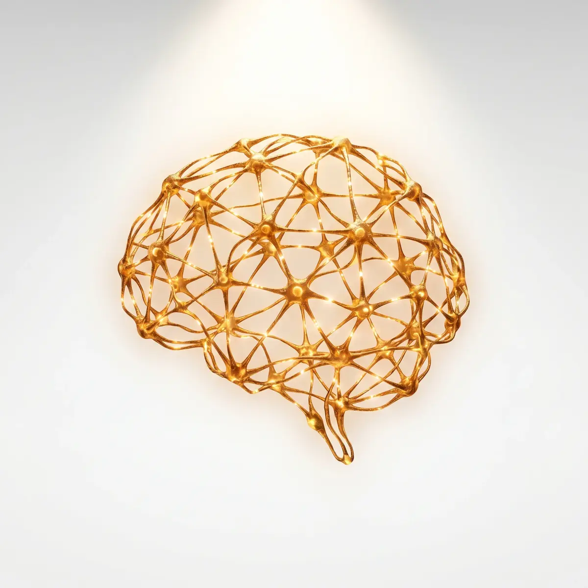 Illustration of the brain, the target system for HoneyPezil's memory botanicals